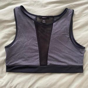 Forever 21 plus size Sports Bra 1x with Mesh. Worn and washed once.